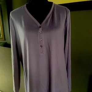 CHARTER CLUB intimates blouse.Lavender color.